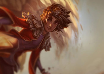 Taliyaha League of Legends character in action.